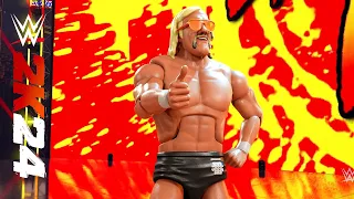 WWE 2K24 Action Figure Hulk Hogan Official Entrance