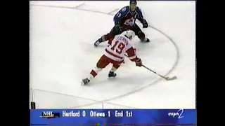 95/96 RS: Col @ Det Highlights - 3/22/96