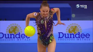 Anastasia Salos (BLR) - Ball, QAA | 37th European Championships 2021 - 26.800