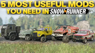 5 Most Useful Mods in SnowRunner Best Mods You Need in Game (PART 2)