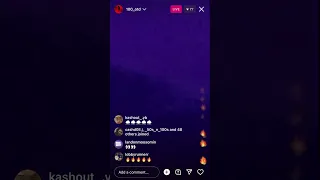 100 OTD Unreleased On IG Live