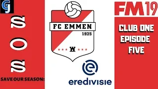 FM19 | SAVE OUR SEASON | FC EMMEN | EPISODE FIVE | FC UTRECHT
