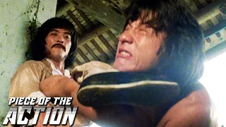 Freddy Wong's First Fight With "Thunderleg" | Drunken Master | Piece Of The Action