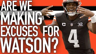 ARE BROWNS FANS MAKING EXCUSES FOR WATSON or WAS IT THE WEATHER