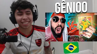 REACT Figurinha do Neymar Vs. Mussoumano - Batalha de Rap (Álbum da Copa do Mundo)