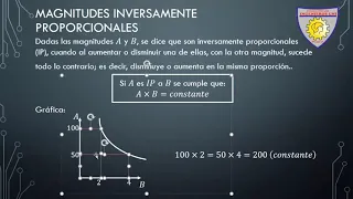 05 Clase Aritmética Magnitudes Inversamente Proporcionales - Sexto Grado de Primaria