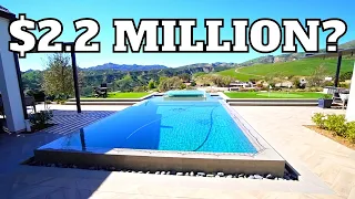 Inside a Brand New Luxury Single-Story Home in Los Angeles with Incredible Canyon Views!