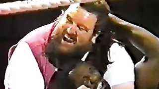 Giant Haystacks Vs Jamaica George | 1989 | Classic British Wrestling | HD restore