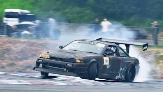 シルビア S14 ドリフト 車載 富士 マルパ ドリパ 2022.10.25