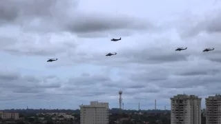 Oito Helicopteros AH2 SABRE - Porto Velho - Rondônia - Brasil