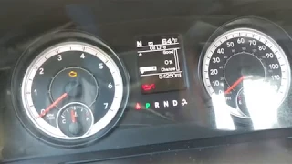 Dodge ram 1500 oil life reset / oil change required reset