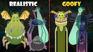 MonsterBox: ETHEREAL WORKSHOP WAVE 4 REALISTIC with GOOFY | My Singing Monsters Incredibox