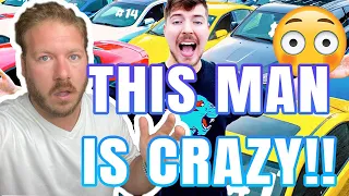 MrBeast's 40,000,000th Subscriber Giveaway | Millionaire Reacts to The King of YouTube