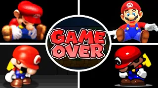 Evolution of Deaths & Game Over Screens in Mario vs. Donkey Kong Games (1994-2024)