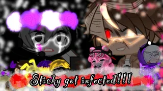 Sticky got infected!!//Part 1//Original// #lankybox