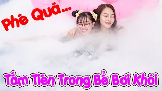 Chị Em Dương Cô Nương Tắm Tiên Trong Bể Bơi Đá Khô CO2 Cực Độc