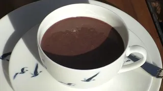 Heiße Schokolade aus Kakaopulver selber machen Rezept heiße Trinkschokolade hot chocolate