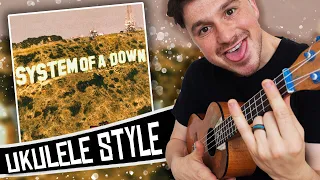 [ System Of A Down ] Toxicity FULL ALBUM in 4 mins....On Ukulele!!