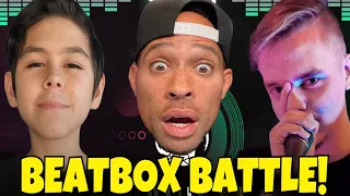 American Rapper FIRST time EVER hearing JOLLUX VS REMIX | Online World Beatbox Championship 2022
