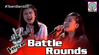 The Voice Teens Philippines Battle Round: Queenie vs. Patricia - Sound Of Silence