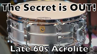 Why does the Ludwig Acrolite sound so good?