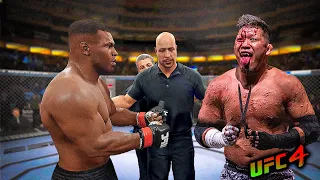 Mike Tyson vs. Masahi Takeda | Wrestler (EA sports UFC 4)