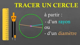 6e Construire un cercle de rayon ou de diamètre donné