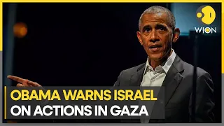 Israel-Palestine war: Some Israeli actions in Gaza can weaken international support: Barack Obama