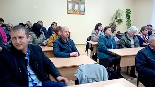 Зустріч новообраного директора Бортятинського НВК з колективом школи(Епізод 2)