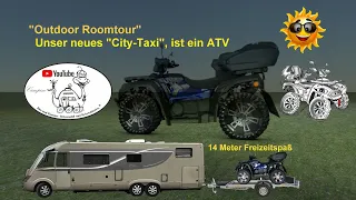 "Outdoor Roomtour": Ein ATV TGB Blade 1000, ist unser neues City-Taxi.