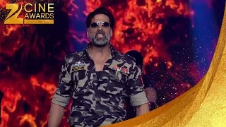 Akshay Kumar dance at zee awards 2014