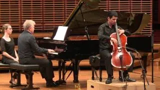 2014 ACA: Ruben Palma performs Cello Sonata (Poulenc)