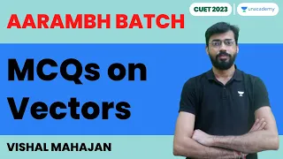 MCQs on Vectors | CUET Mathematics 2023 | Vishal Mahajan