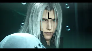 When you do all the side quests, and then fight sephiroth (Crisis Core: Final Fantasy VII Reunion)