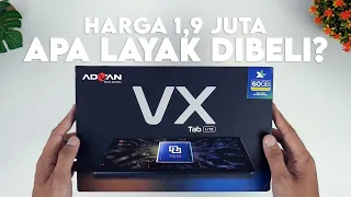 🔥 Advan Tab VX Lite Unboxing Indonesia - Gaming Test, Tes Stylus & Tes Zoom Meeting