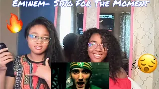 |Reaction Video| Eminem- Sing For Moment