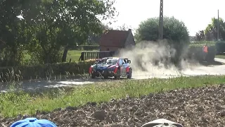 WRC Ypres Rally Belgium 2022 - SS9: Reninge 1 - all cars (+ National) - double pass (raw footage)