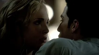 Matt Is High, Caroline Kisses Tyler, Damon Is Upset - The Vampire Diaries 3x01 Scene