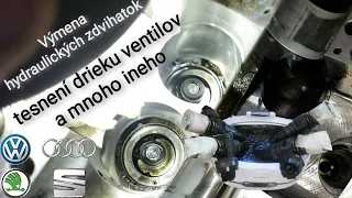 Výmena Hydroštelov, gufer ventilov, ultrazvukové čistenie vstrekovačov, preplach motora..