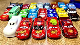 Looking for Disney Pixar Cars: Lightning McQueen, Sally, Fabulous McQueen, Chick Hicks, Storm, Luigi