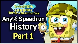 How Speedrunning Revived SpongeBob: Battle for Bikini Bottom [Any% World Record History] Part 1