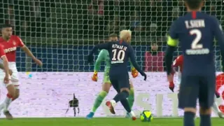 Neymar vs. AS Monaco full match Ligue-1 (2019-2020) HD 1080i