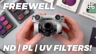 Freewell ND Filters for Mini 3 Pro - Smoother Cinematic Footage!