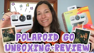 POLAROID GO CAMERA REVIEW+UNBOXING