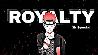 NARUTO - ROYALTY [AMV/EDIT] || EDGY ROTATE STYLE || ALIGHT MOTION