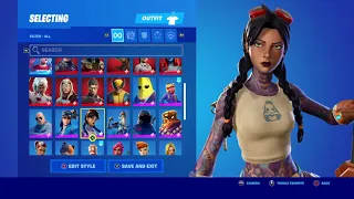 My Fortnite locker tour : Skins