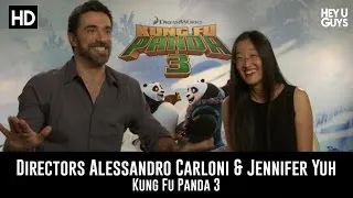 Directors Alessandro Carloni & Jennifer Yuh Exclusive Interview - Kung Fu Panda 3