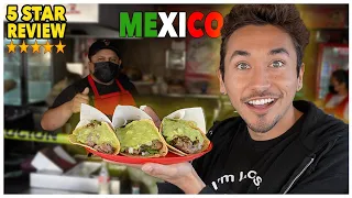 Eating at The Best Reviewed STREET Taco Stand In Mexico... (5 STARS)