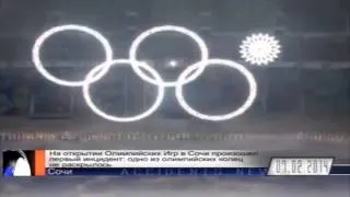 Не открылось кольцо на олимпиаде в Сочи 2014