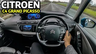 CITROEN C4 GRAND PICASSO EXCLUSIVE - POV TEST DRIVE & REVIEW (UK)
